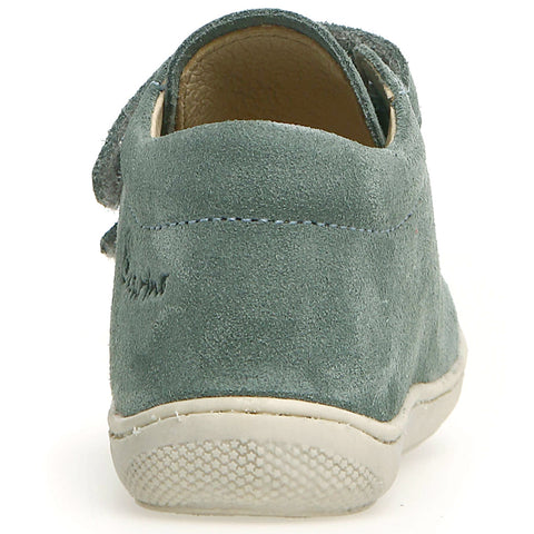 NATURINO Halbschuh COCOON - eisblau Velour für Mädchen, Größe 29