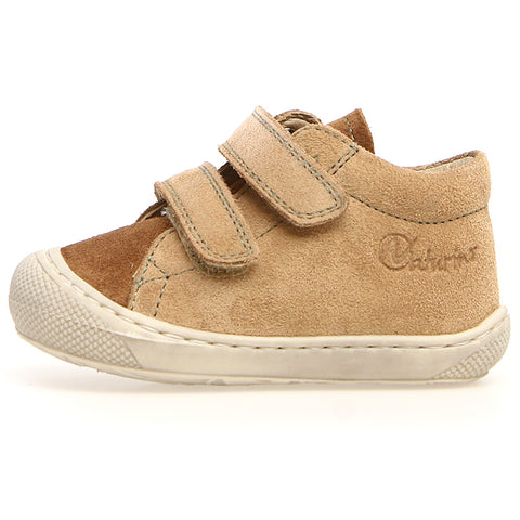 Close-up of sand-colored NATURINO Halbschuh COCOON