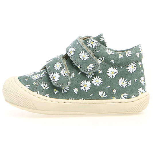 Close-up of eukalyptus-colored NATURINO Halbschuh COCOON