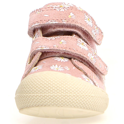 High-quality leather material of the NATURINO Halbschuh COCOON in pink