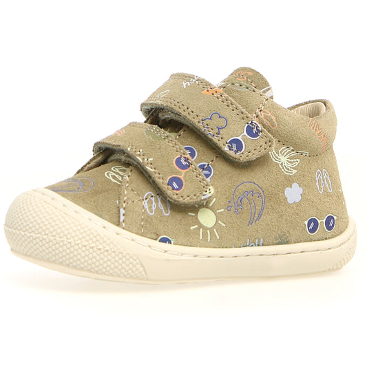 NATURINO Halbschuh COCOON in pistachio color, perfect for beach outings