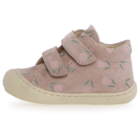 NATURINO Halbschuh COCOON - puderrosa / Tulpen