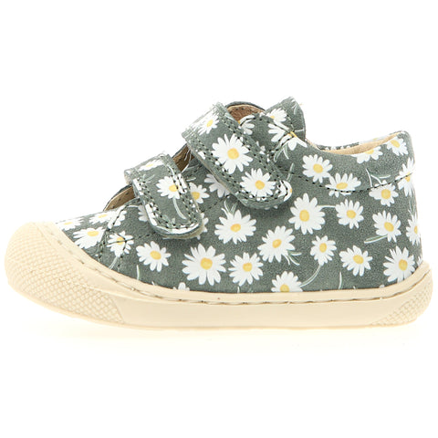 Natürino Halbschuh COCOON in eukalyptus und Gänseblümchen 