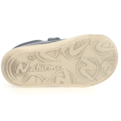 Naturino Halbschuh COCOON - celeste / Nubuk: Stylischer und komfortabler Kinder-Halbschuh