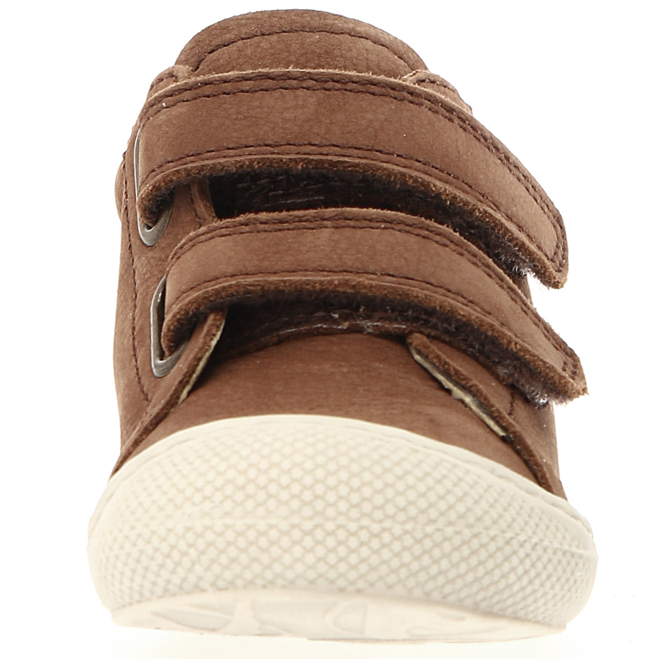 Innenseite des braunen Halbschuhs mit weichem Innenfutter