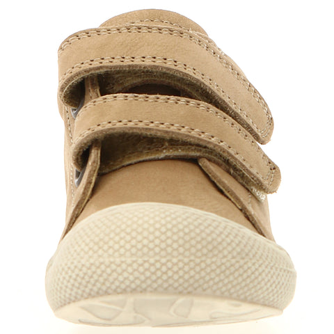 NATURINO Halbschuh COCOON - sand / Nubuk children's shoe with comfortable and durable Nubuk material