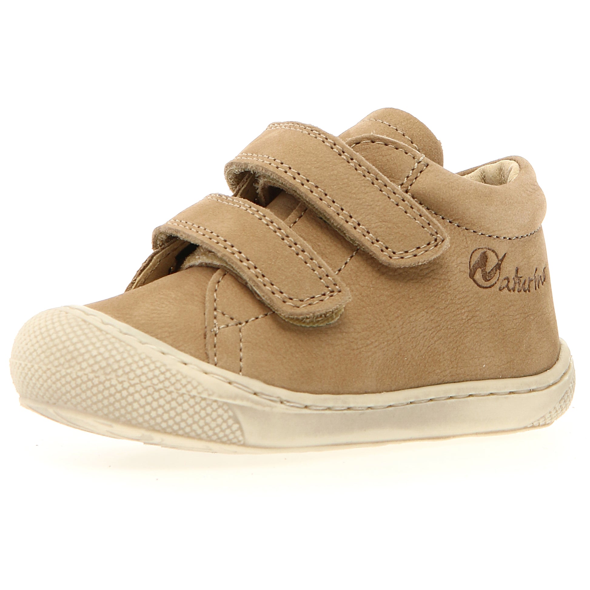 NATURINO Halbschuh COCOON - sand / Nubuk - Comfortable and stylish sand-colored Nubuk half shoe for children