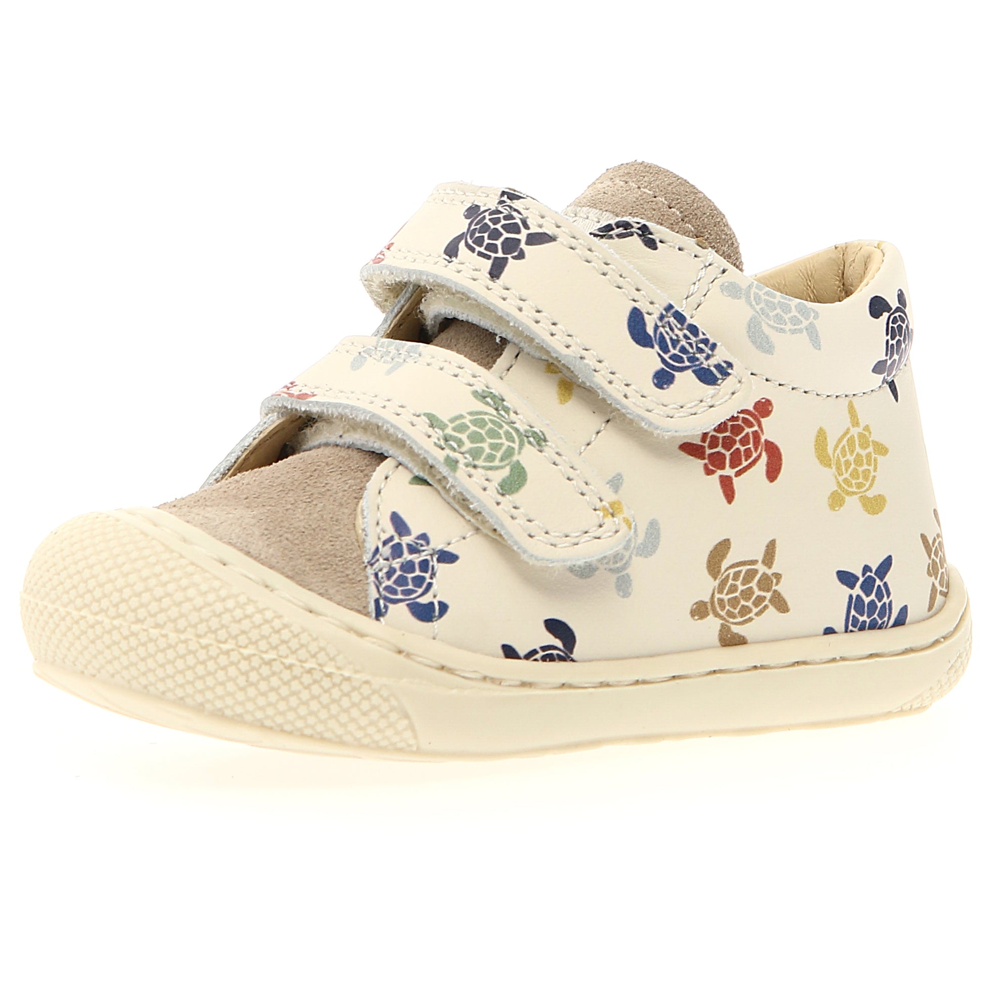 Bequemer Halbschuh COCOON in sand Farbe mit Schildkrötenmotiv