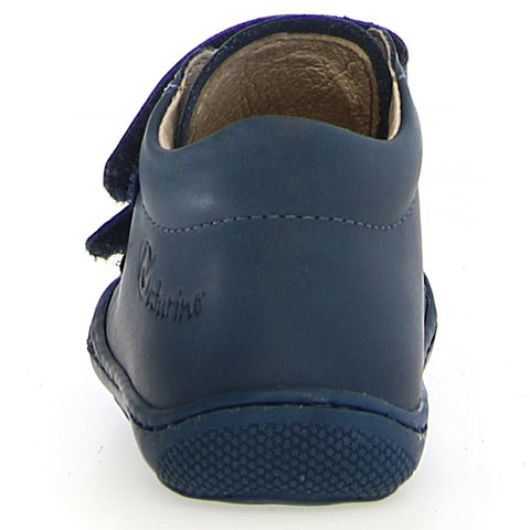  Stylish and trendy design of the NATURINO Halbschuh COCOON in indigo color 