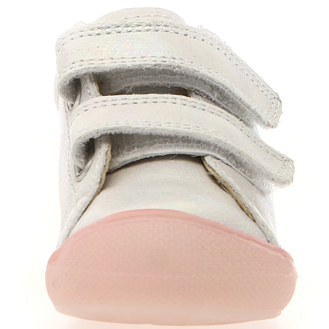  NATURINO Halbschuh COCOON - Weiß, Pink und Irisierend für einen stylischen Look 