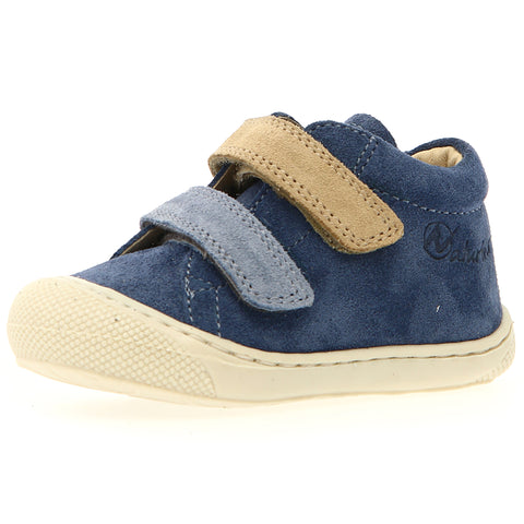 NATURINO Halbschuh CORKEL in azur, celeste and sand colors for kids