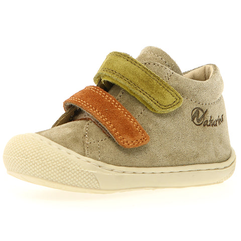 Bequemer Halbschuh mit Korksohle und Schnürsenkel