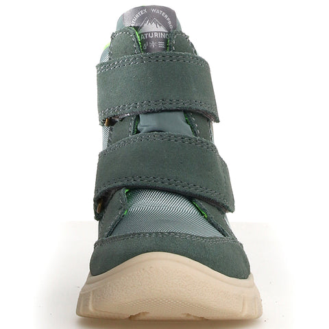 NATURINO NATURTEX Stiefel GEMINAE in mineral and neongrün colors, perfect for outdoor activities and adventures during the rainy season