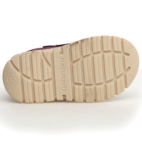 Comfortable and stylish NATURINO NATURTEX Stiefel GEMINAE in lila and rosa, designed with little girl's fashion and comfort in mind