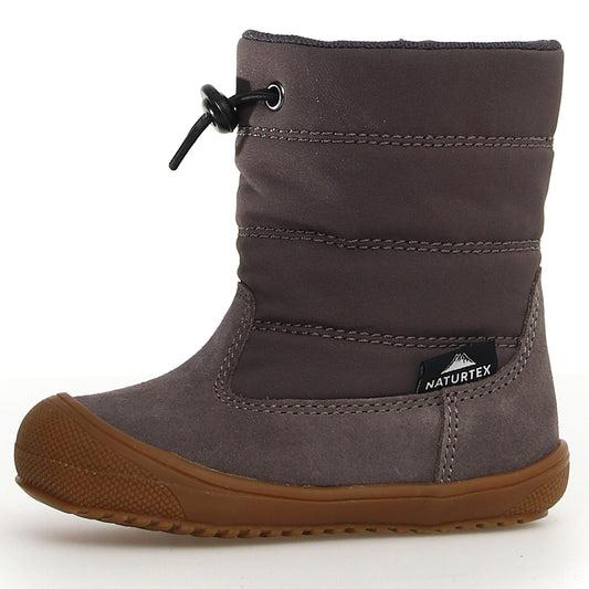 NATURINO NATURTEX Stiefel HOCHALPEN - anthrazit: High-quality, waterproof, and durable anthracite-colored boots perfect for outdoor adventures in the mountains