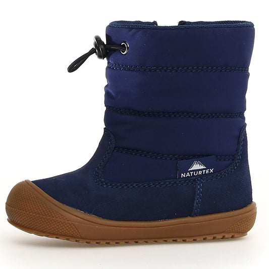 NATURINO NATURTEX Stiefel HOCHALPEN - navy: Waterproof high alpine navy boots for kids