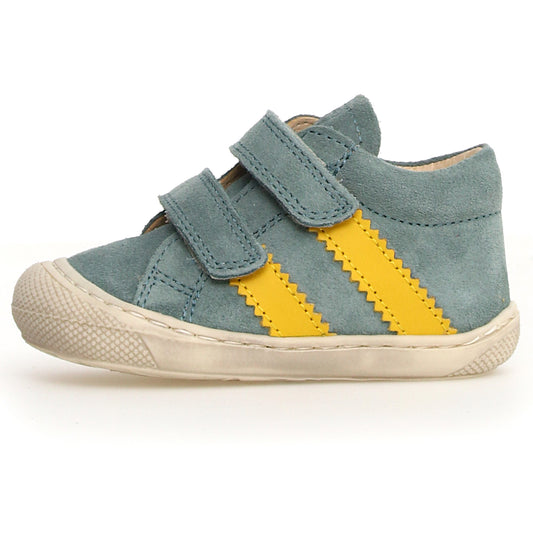 NATURINO Halbschuh MACKS in soothing eucalyptus green and sunny yellow