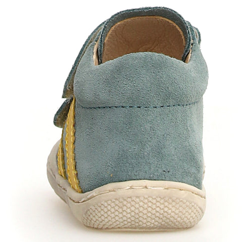 NATURINO Halbschuh MACKS in eukalyptus and gelb color for kids