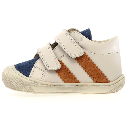 NATURINO Halbschuh MACKS in creamy, cinnamon, and azure colors for kids