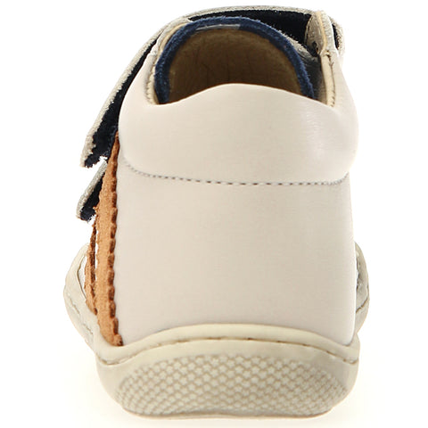 NATURINO Halbschuh MACKS - créme / zimt / azur - comfortable and stylish kids shoe in cream, cinnamon and azure colors