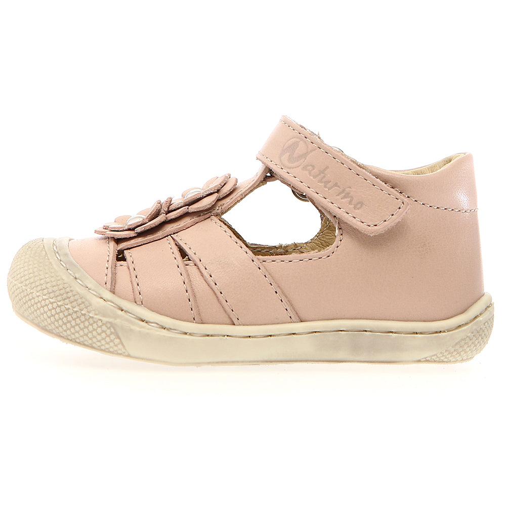 NATURINO Halbsandale MAGGY - pastellrosa - Bequeme und stilvolle Kindersandale in zartem Rosa