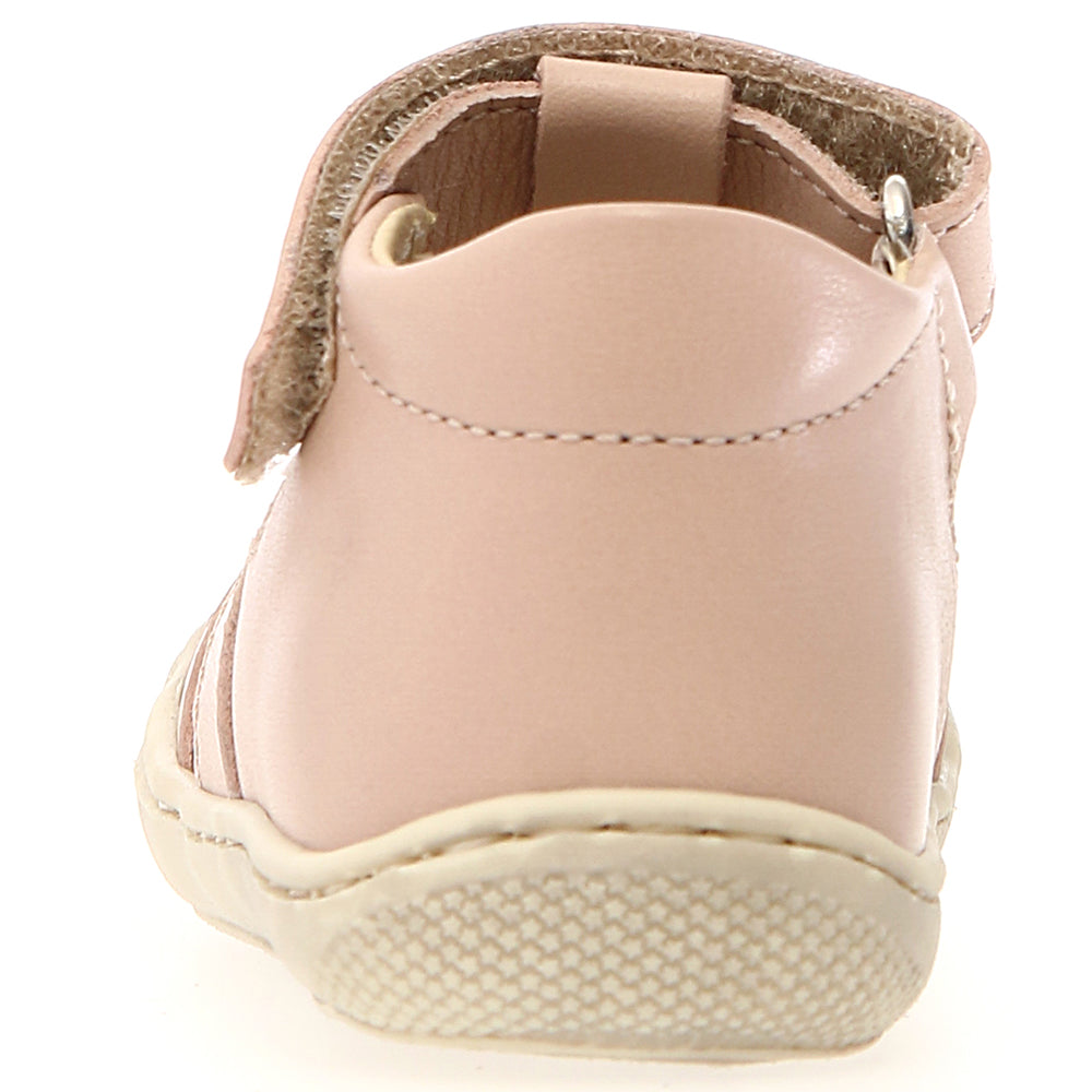 NATURINO Halbsandale MAGGY - pastellrosa: Bequeme, trendy Sandale für Mädchen