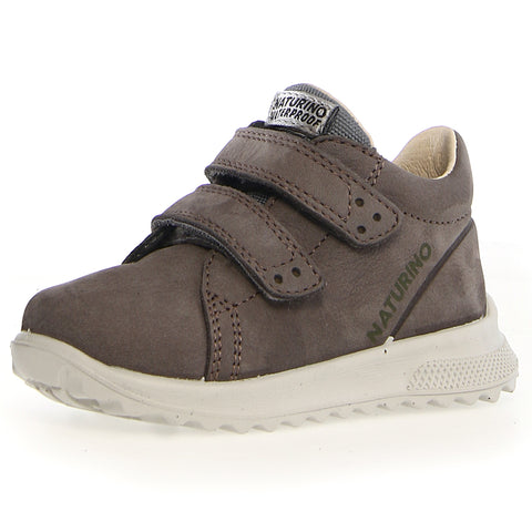 Gray NATURINO RAINSTEP TEX Halbschuh PARPAR featuring waterproof technology for kids