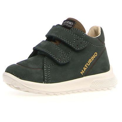 Close-up of the stylish NATURINO NATURTEX Halbschuh PARPAR - oliv shoe for kids