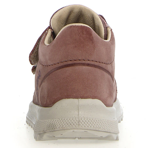 Close-up of the durable and stylish NATURINO RAINSTEP TEX Halbschuh PARPAR - altrosa shoe for girls