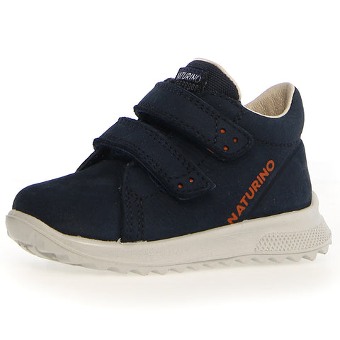  Dunkelblaue wetterfeste Halbschuhe für Kinder mit Klettverschluss 