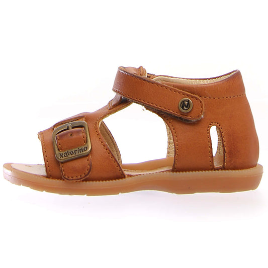 NATURINO Sandale QUARZO in braun, comfortable and stylish summer footwear for kids