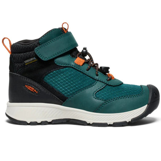 KEEN WP TEX Knöchelschuh SKUA MID in Tanne und Orange mit wasserdichter Membran