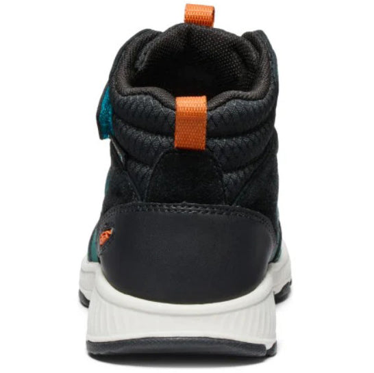 Vorderseite des KEEN WP TEX Knöchelschuhs, zeigt verstärkte Zehenkappe für Schutz