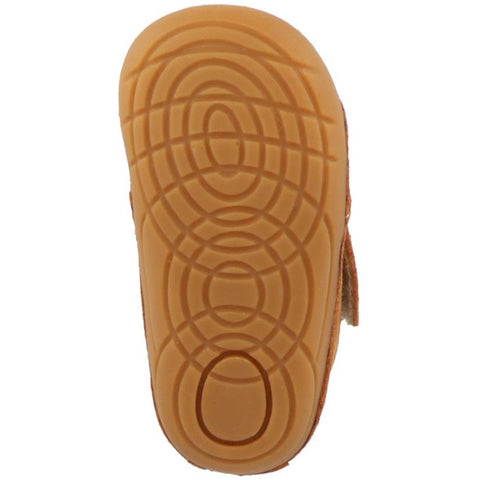 LURCHI PreWalker FONSI gefüttert - cognac, high-quality toddler shoes in warm brown color