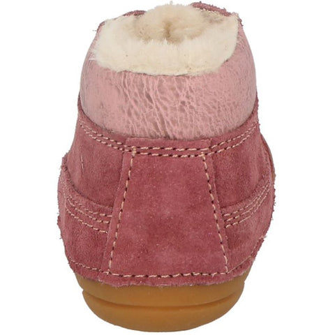 Adorable LURCHI PreWalker FERDI gefüttert in altrosa - perfect for little ones learning to walk and stay warm in colder weather