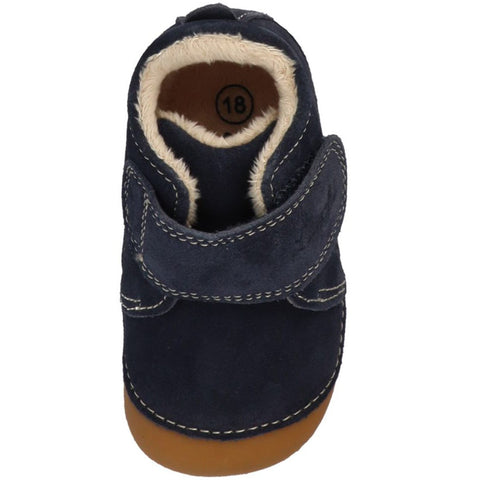 Adorable LURCHI PreWalker FONSI gefüttert shoes in navy for toddlers