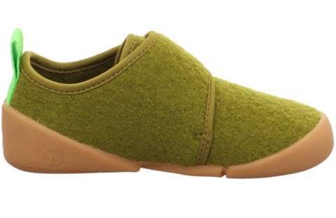 Innenansicht des superfit Hausschuhs VENTI 6701-70, mit weichem Futter für maximalen Komfort in Olive