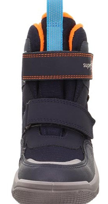 SUPERFIT GORE-TEX Stiefel MARS 9072-80 in Blau mit Orangeneinsatz, wasserdicht und atmungsaktiv