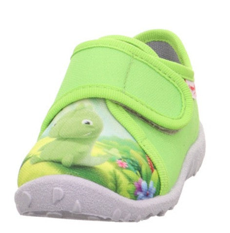 SUPERFIT Hausschuh SPOTTY 9254-751 - apfelgrün / Dino