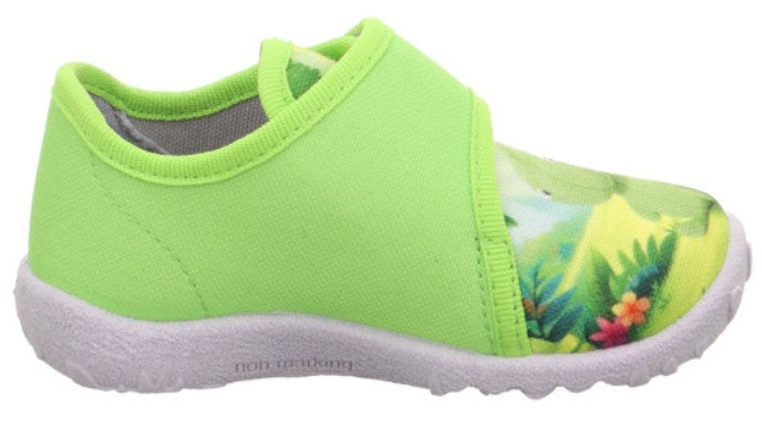 SUPERFIT Hausschuh SPOTTY 9254-751 - apfelgrün / Dino
