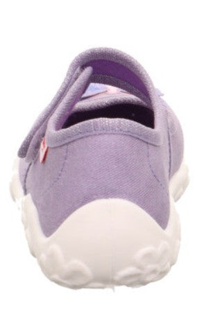 SUPERFIT Hausschuh BONNY 280-853 - lila / Schmetterling / Glitzer