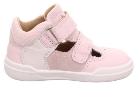 SUPERFIT Barfuß Halbsandale SUPERFREE 547-551 - rosa / weiss