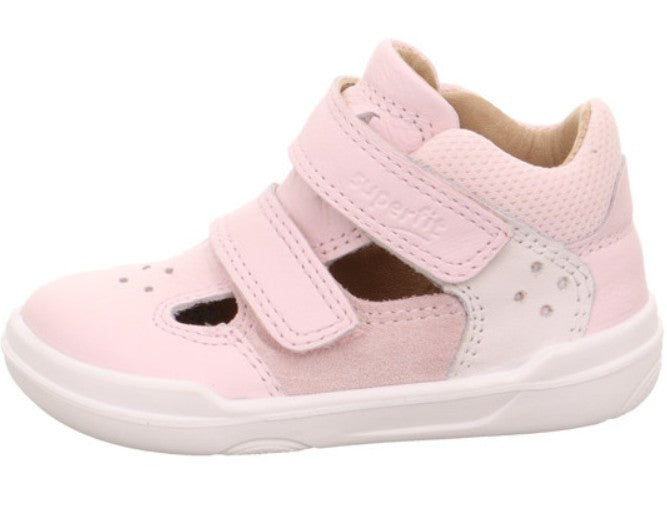 SUPERFIT Barfuß Halbsandale SUPERFREE 547-551 - rosa / weiss