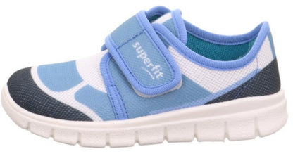 SUPERFIT Hausschuh BOBBY 705-840 - hellblau / dunkelblau