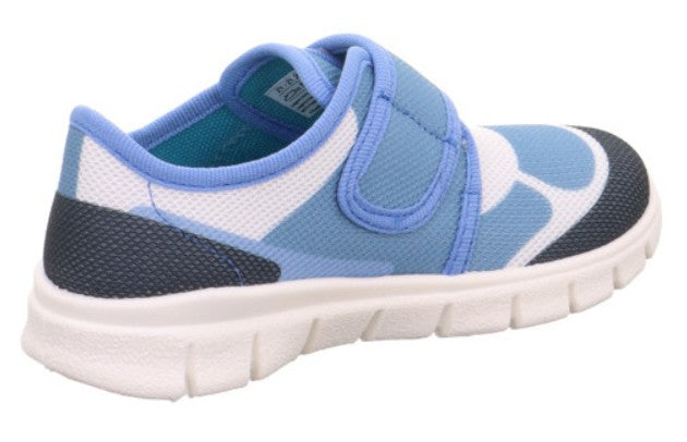 SUPERFIT Hausschuh BOBBY 705-840 - hellblau / dunkelblau