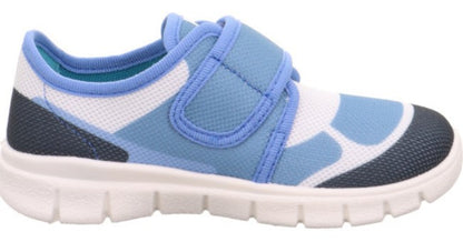 SUPERFIT Hausschuh BOBBY 705-840 - hellblau / dunkelblau