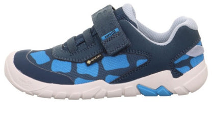SUPERFIT GORE-TEX Halbschuh Barfußschuh TRACE 6027-801 - blau / türkis