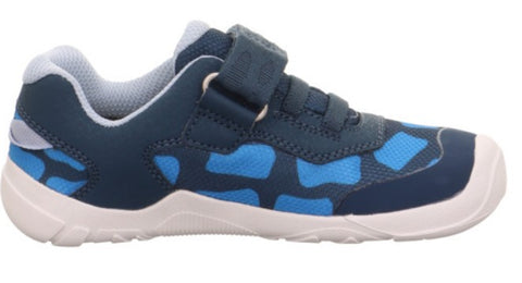 SUPERFIT GORE-TEX Halbschuh Barfußschuh TRACE 6027-801 - blau / türkis