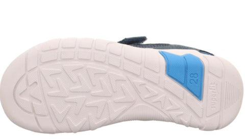 SUPERFIT GORE-TEX Halbschuh Barfußschuh TRACE 6027-801 - blau / türkis