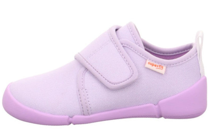 SUPERFIT Barfuß Hausschuh VENTI 6700-851 - lila / Glitzer